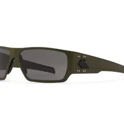 [GZ-08-202] Specter MILSPEC Ballistic Sunglasses  OD Green Cerakote Gatorz (Smoke w/ Anti-Fog)