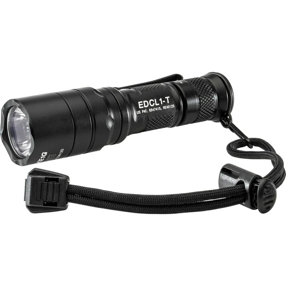 [EDCL1-T] EDCL1-T Dual-Output Everyday Carry LED Flashlight (Black) Surefire