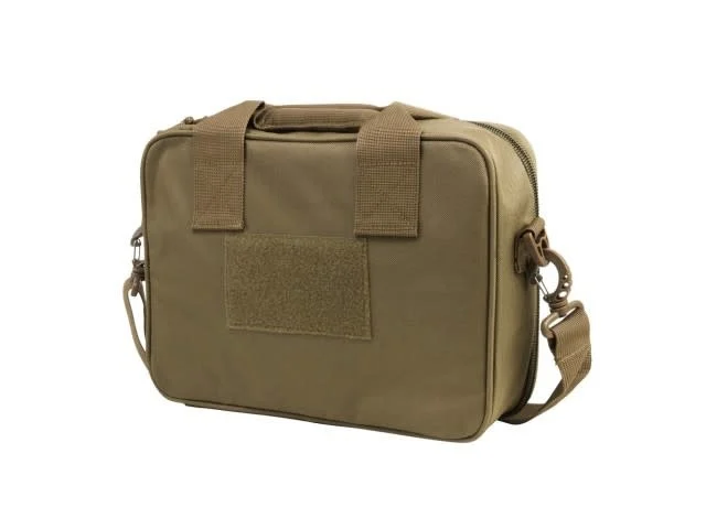 Double Pistol Range Bag Tan