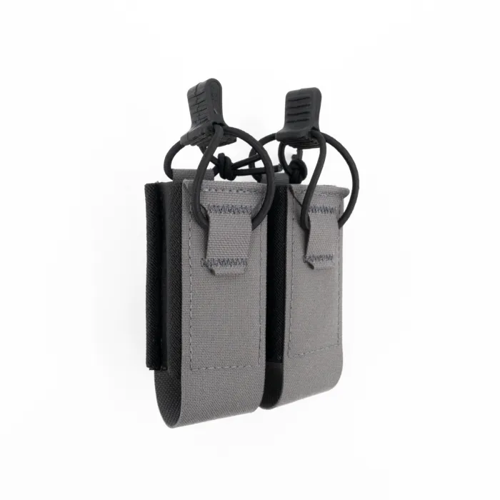 Double Pistol Mag Pouch (Grey)