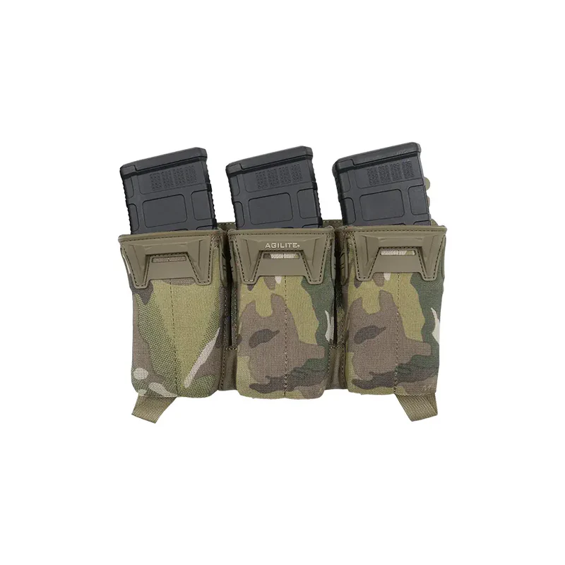 Pincer Placard Multi-Caliber Triple Mag Pouch (Multicam) Agilite