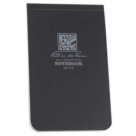 Soft Cover Top Bound 8.2 x13.3cm (Black) Rite In The Rain
