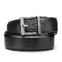 Black Leather Garrison Belt G2 Buckle KORE
