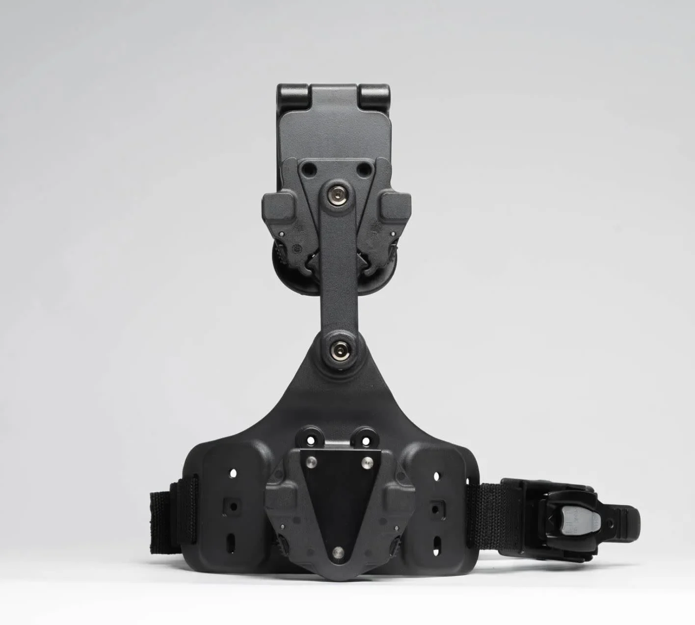 [RFX-DD-BK-LBS-T-LK-B] Rapid Force Dynamic Drop Leg w/Locking Belt Slide & TAQ-Strap (Black) Alien Gear