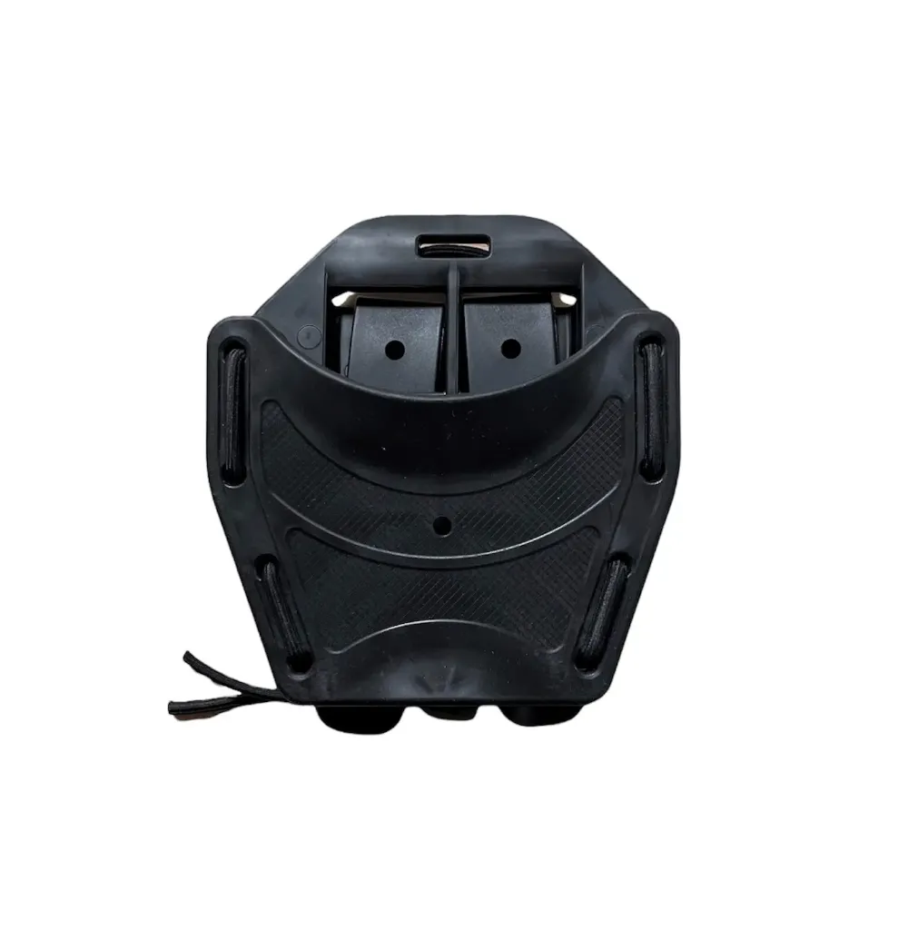 Vega Injection Molded Rubberised Polymer Handcuff Holder (Black)