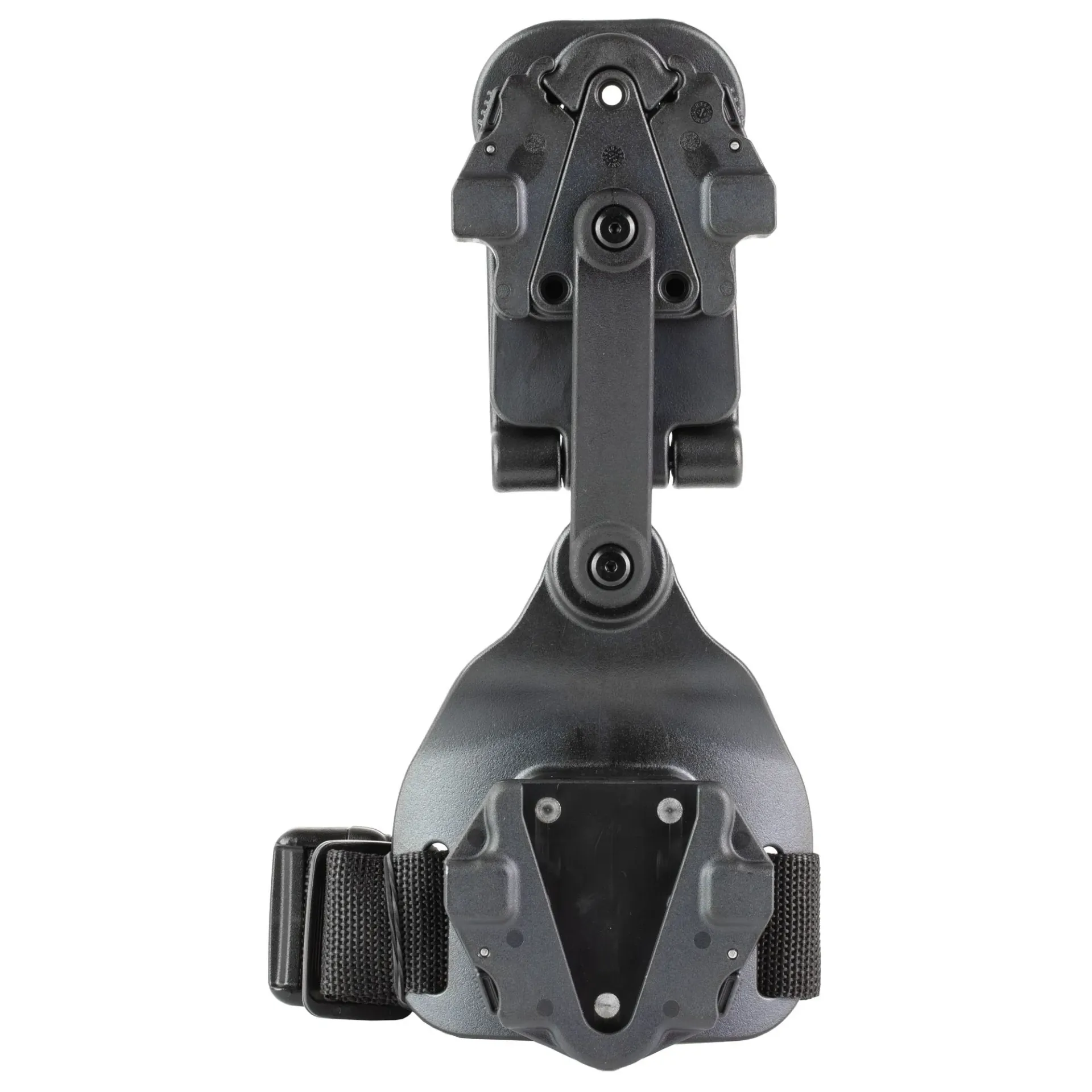 [RFX-SD-BK- LBS-S-LK-C] Rapid Force Swivel Drop Leg w/Locking Belt Slide & Standard Strap (Black) Alien Gear