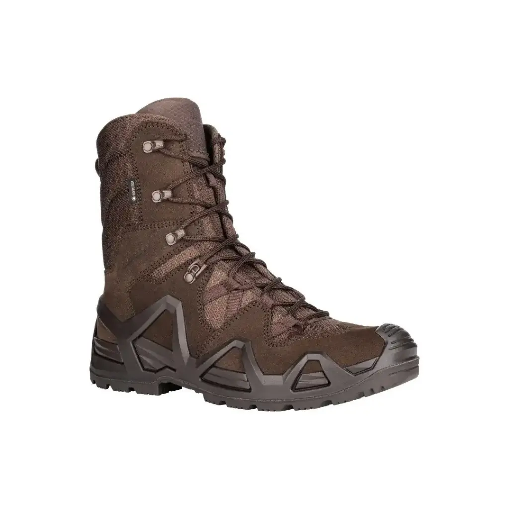 Chaussures tactiques Zephyr GTX Hi MK2 Lowa (Dark Brown) (45 (UK10.5))
