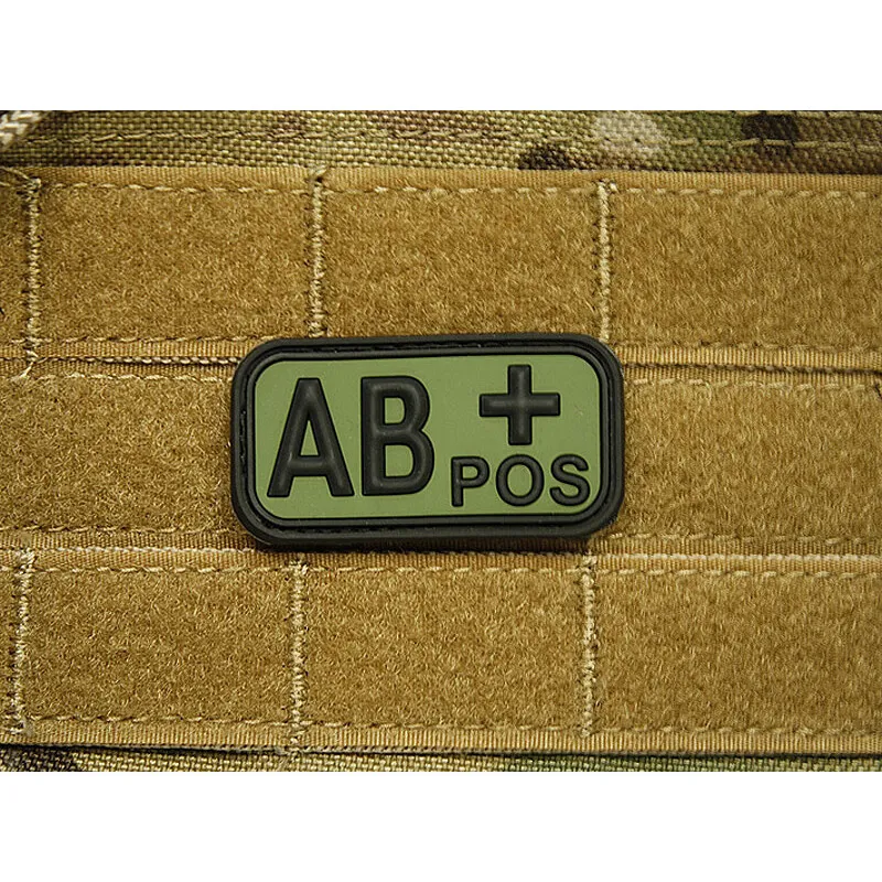 Bloodtype Patch (Forest) (O POS+)