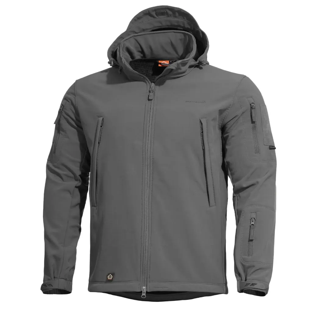 Artaxes Softshell Jacket (Wolf Grey) Pentagon (XXL)