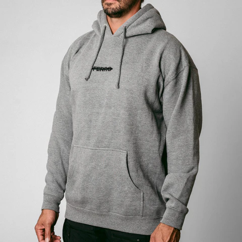 Ferro Redacted Hoodie (Grey)