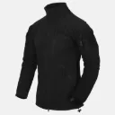 Alpha Tactical Jacket Grid Fleece (Black)