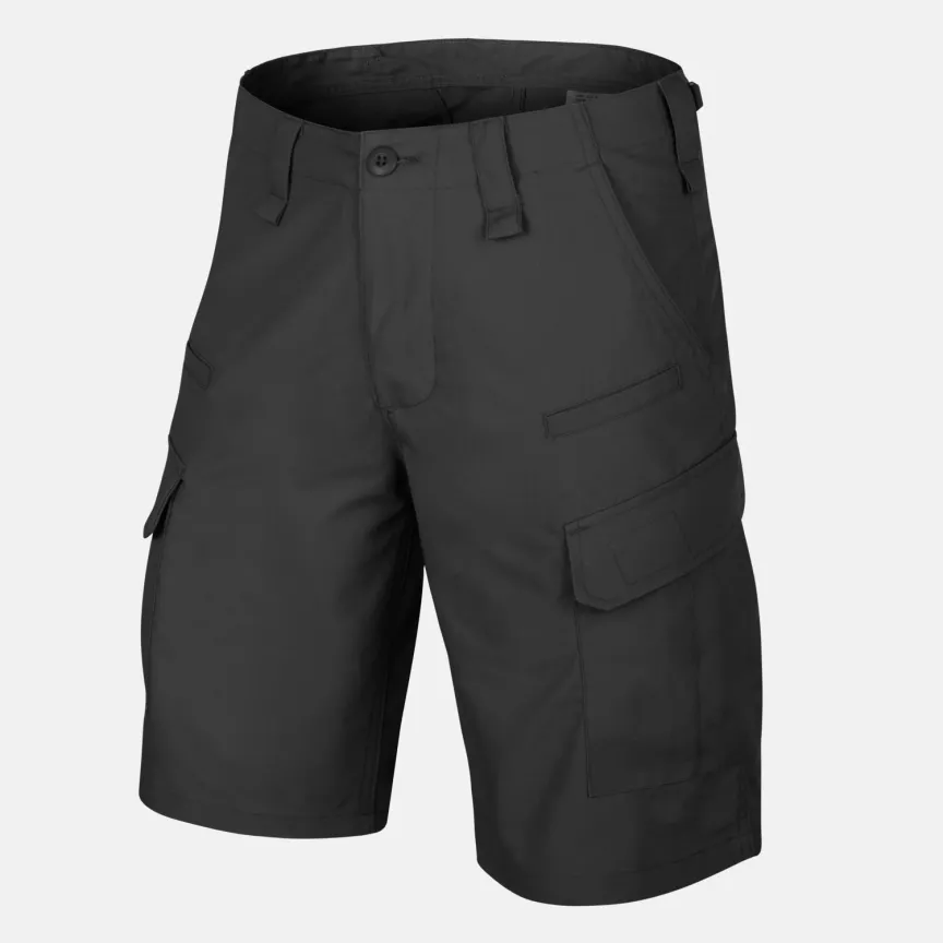 CPU Shorts - PolyCotton Ripstop (Black) Helikon-Tex