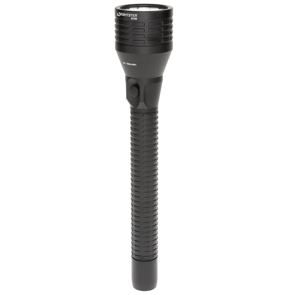 [NSR-9746XL] NSR-9746XL Metal Full-Size Flashlight - Li-Ion - Black