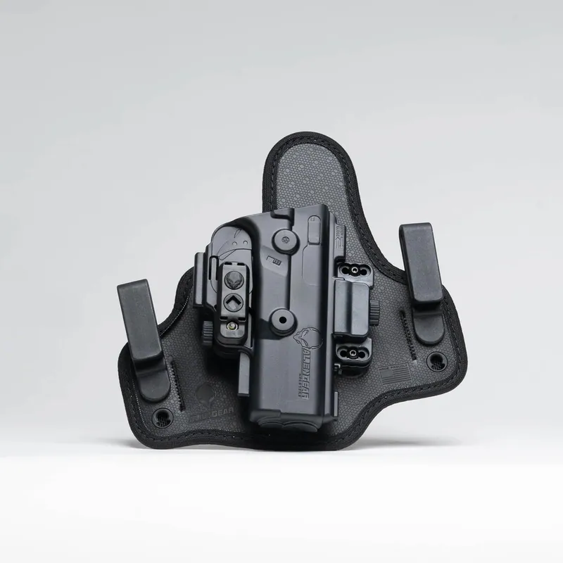 [SSIW-0396-LH-XXX] ShapeShift 4.0 IWB Holster for Smith & Wesson M&P9 4.25" - Standard Clips (Black) Alien Gear (Left Hand)