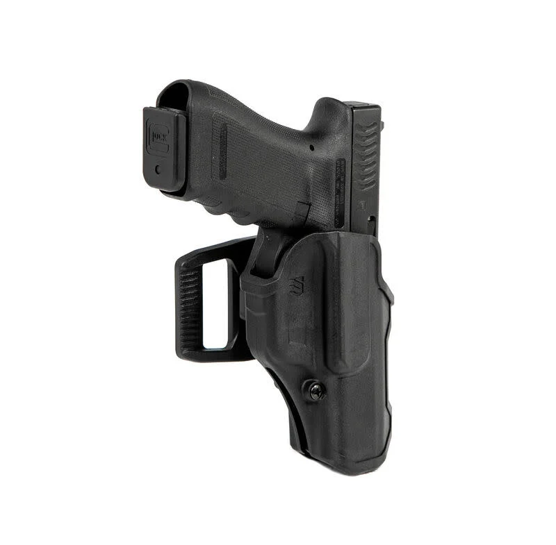 [410759BKL] T-Series Level 2 Compact Holster S&W M&P Shield 9/40/45 (Black) Blackhawk (Gaucher)