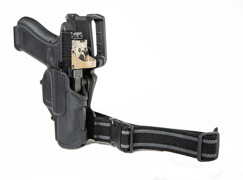 [411700BKL] T-Series L2C Overt Holster for Glock 17 (Black) Blackhawk (Gaucher)