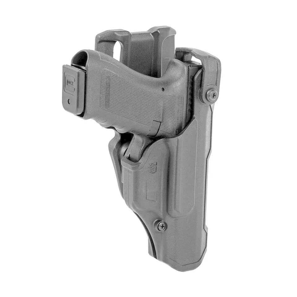 [44N525BKL] T-Series L3D NB (No Light) Holster for S&W M&P 1.0/2.0  (Black) Blackhawk (Gaucher)