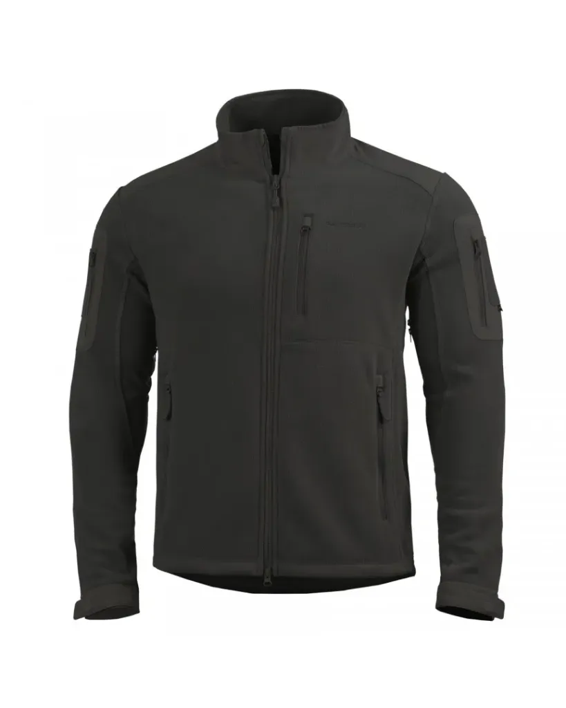 Perseus Fleece Jacket (Black) - Pentagon Tactical (S)
