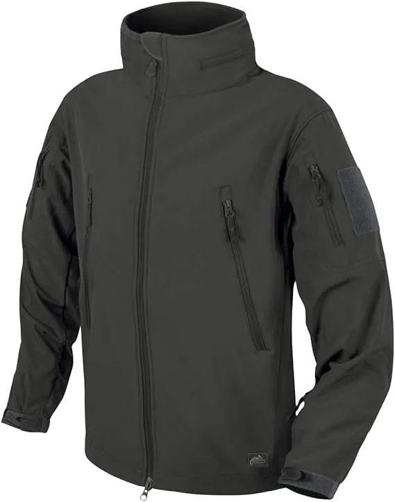 GUNFIGHTER Jacket - Shark Skin Windblocker (Black) (XXL)