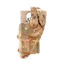 Rapid Force Level III Duty Holster for Glock 17/19/45 MOS - Mid Ride Belt Slide - Large Light (Multicam)