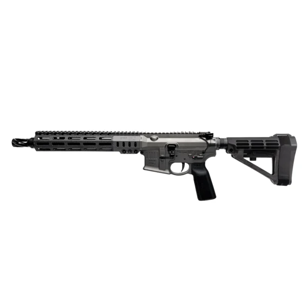 [MK1-CAR-556-115CL-PISTOL-A-GRY] MK1 CAR Pistol - 11.5" 5.56 P3 CL Barrel - 10.75" MK1 Cable Management Rail - Anodized Gray - SBA5 Brace