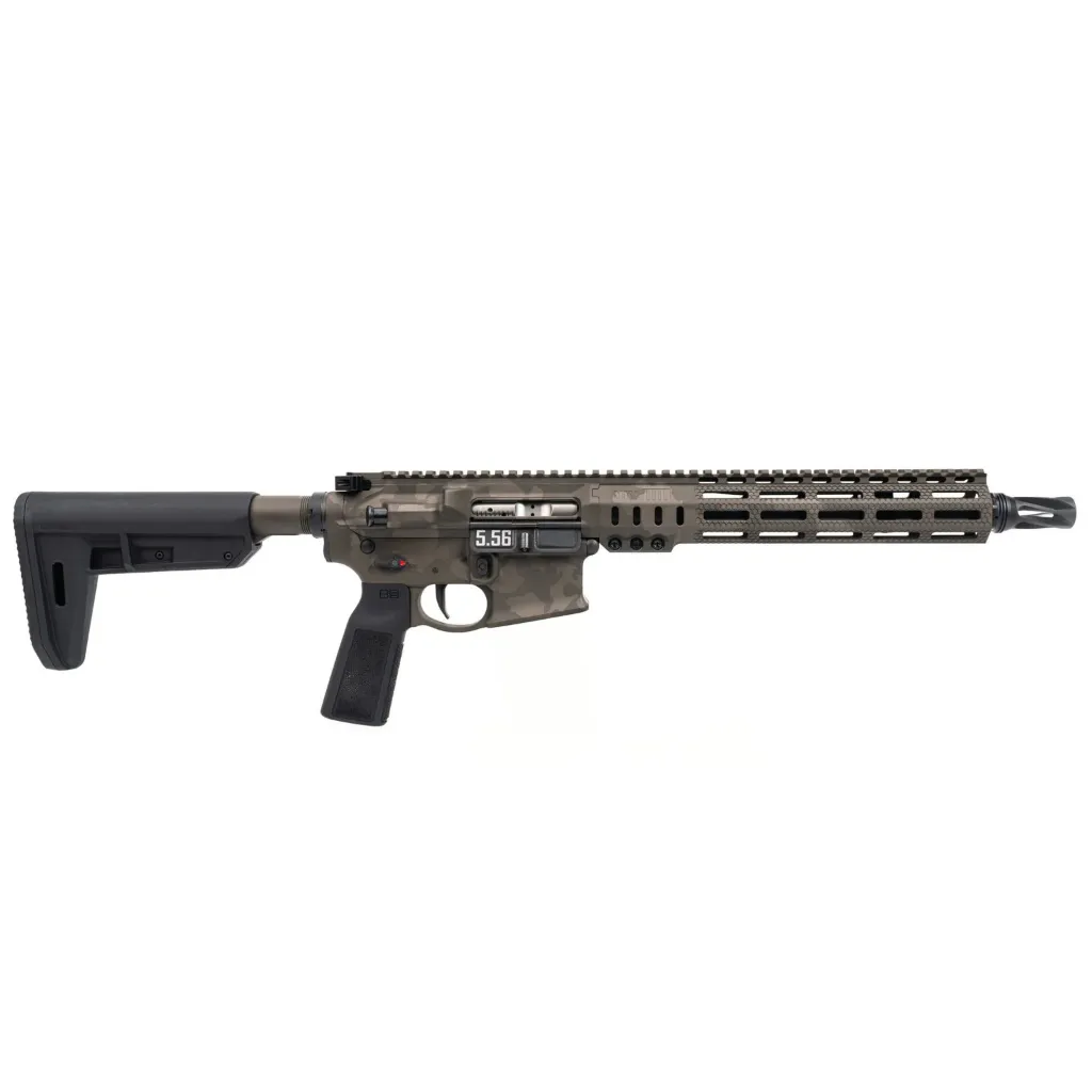 MK1 CAR SBR (NFA) - 11.5" 5.56 P3 416R Barrel - 10.75" MK1 Cable Management Rail  (Cerakote Mk1 FDE) Sons Of Liberty