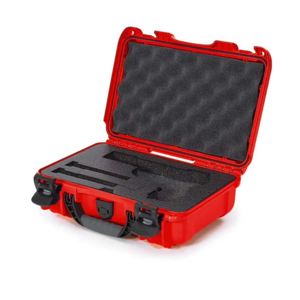 [909S-080RD-0K0-17341] Nanuk 909 Case w/classic gun (Red)