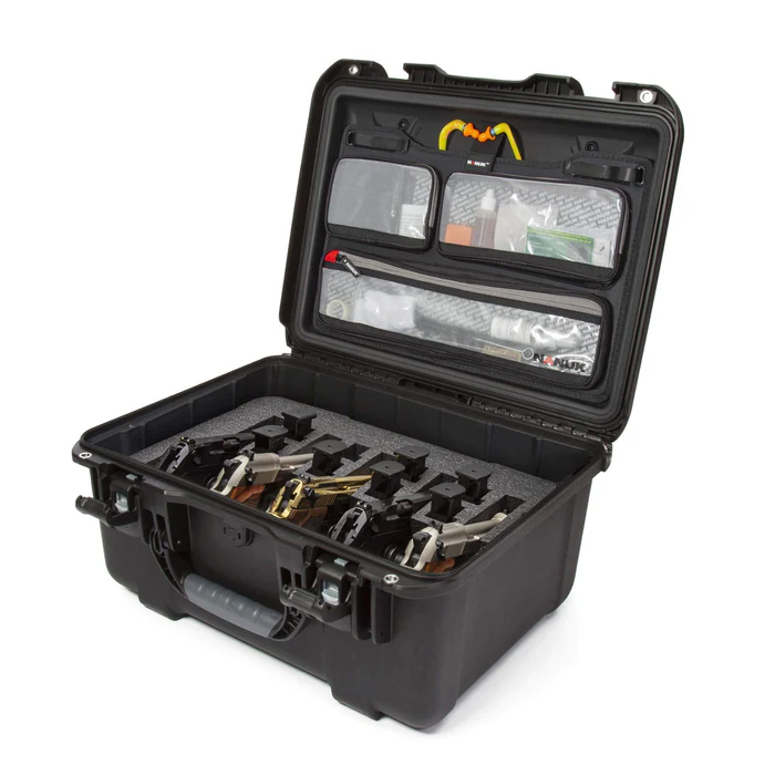 [933S-070BK-0A0-21021] NANUK 933 5 UP w/lid Org Gun Case (Black)