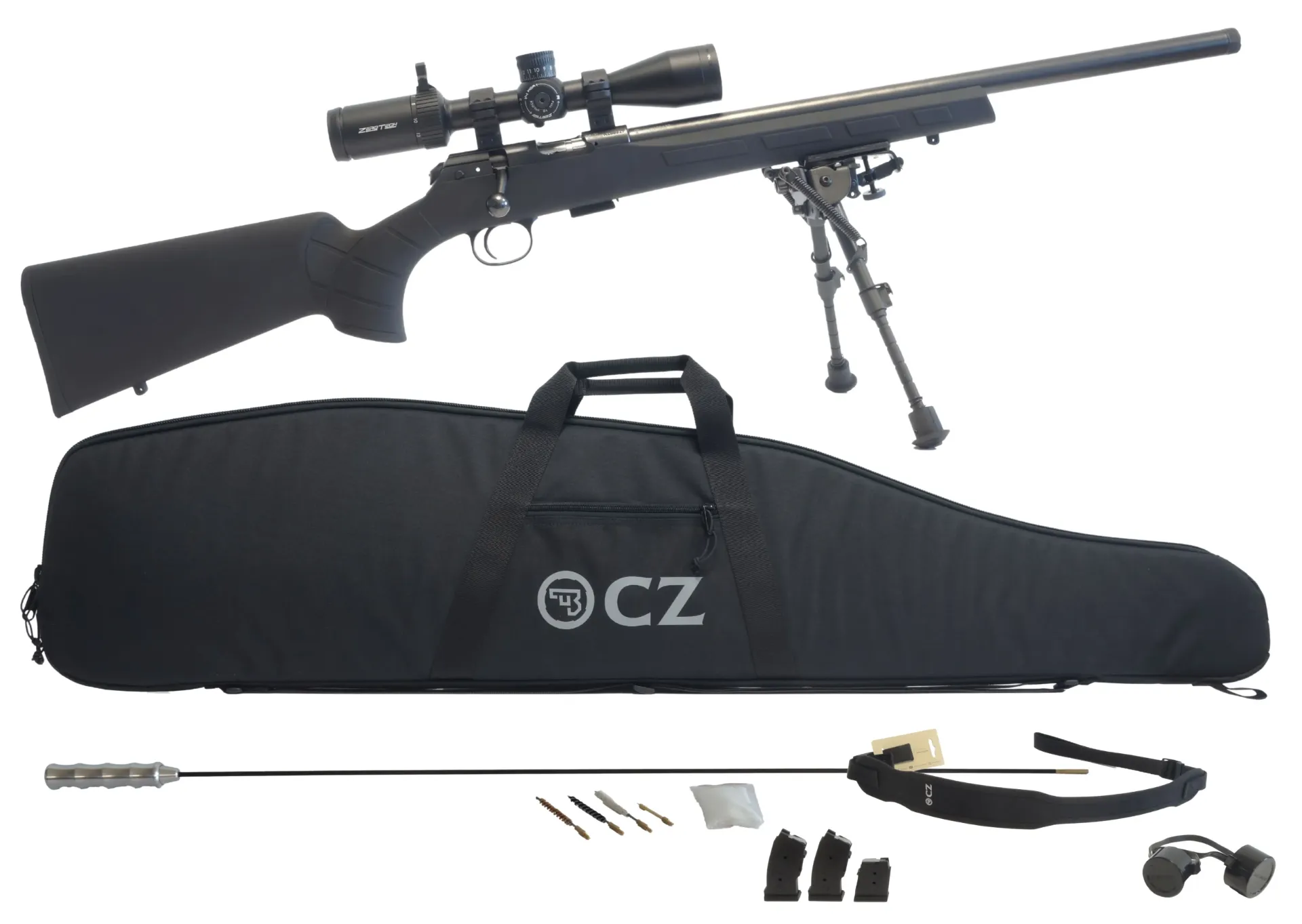 Carabine CZ-457 VARMINT Synth 20'' 1/2x20 Cal 22LR (Pack)