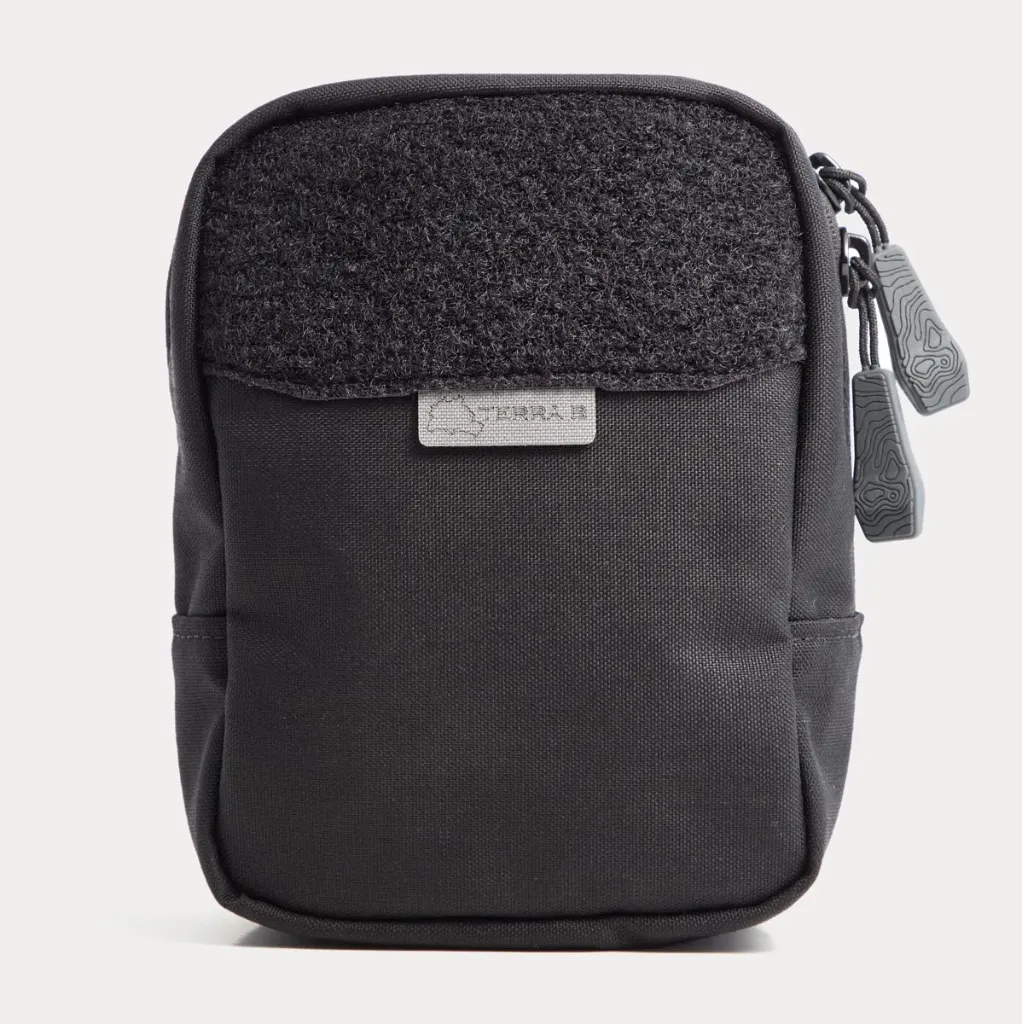 [UP-M-BL] Utility Pouch Medium (Black) Terra B