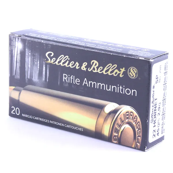 Sellier & Bellot 22 Hornet SP 45 gr (50pcs)