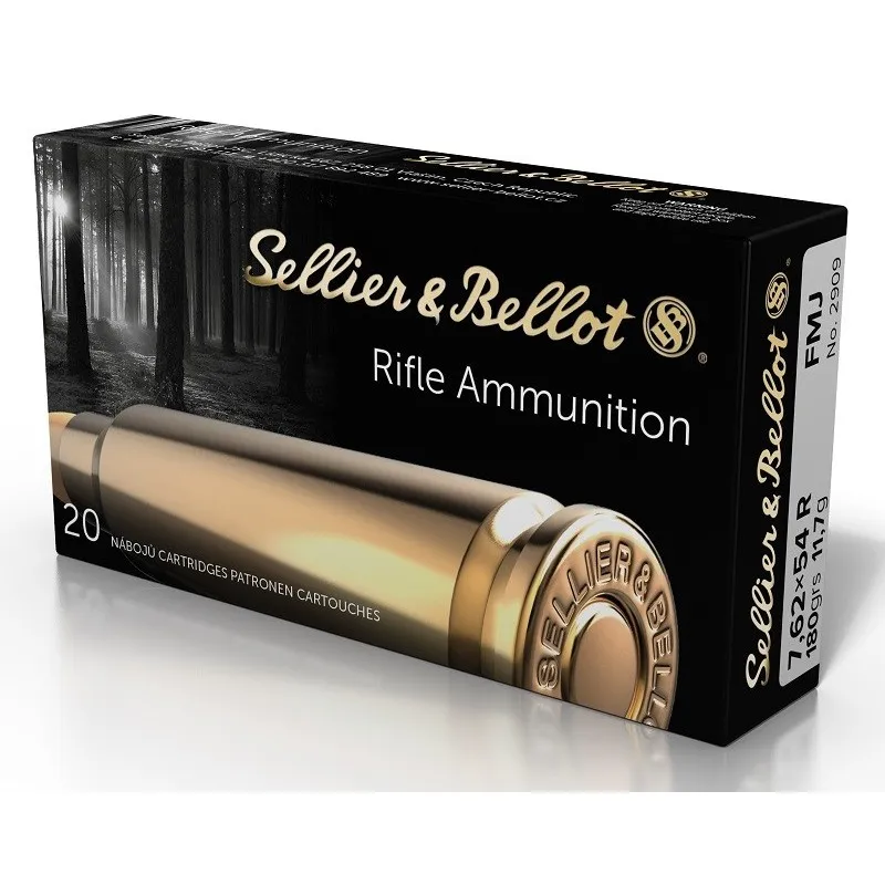 Sellier & Bellot 7,62x54R FMJ (50pcs) Bulk Pack