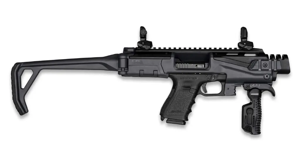 Pistol Conversion Kit for Glock 17/19 KPOS Scout Advanced (Black) Fab Defense