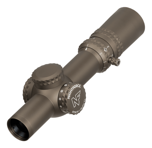 [C663] NX8 1-8X24mm F1 ZeroStopTM .2 Mil-Radian - PTL FC-Mil (FDE) Nightforce