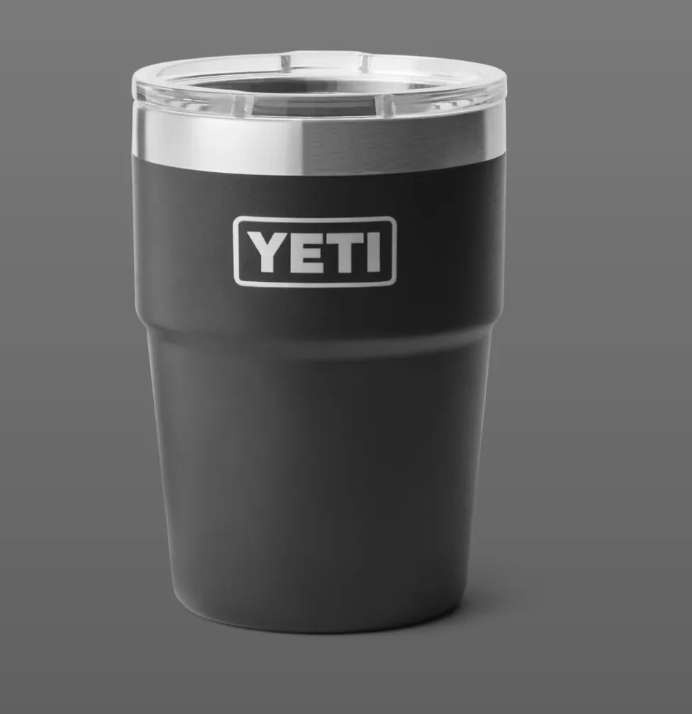 Rambler 16 oz (473 ml) Stackable Cup - Yeti (Black)