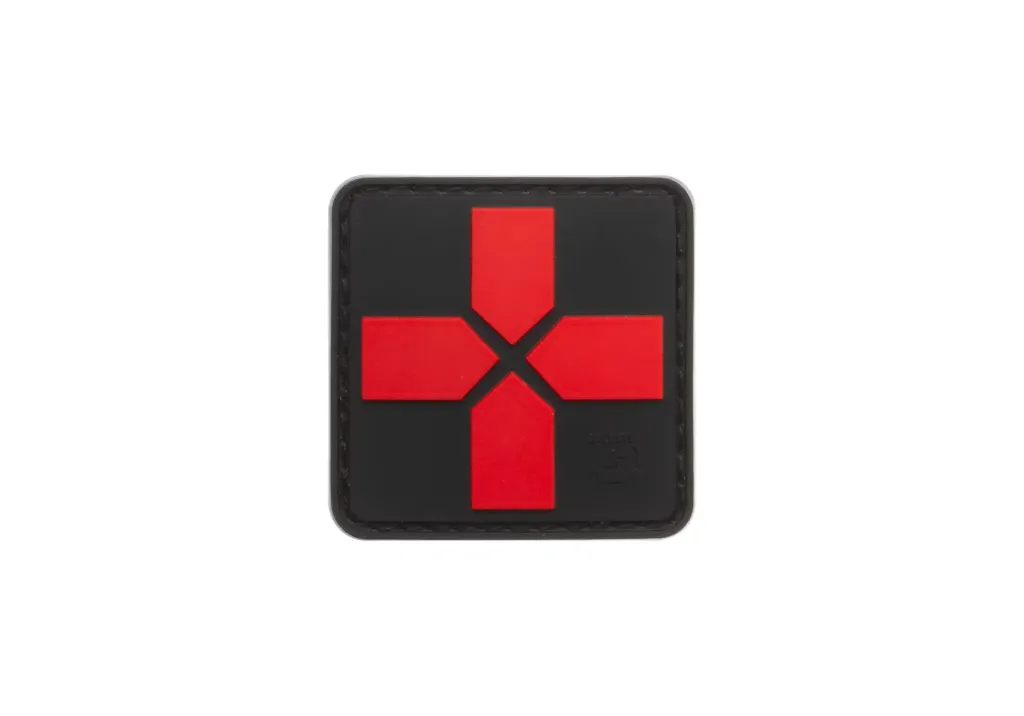 Red Cross Medic Patch, 40mm (Blackmedic)