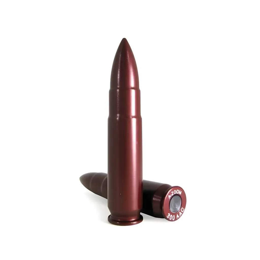 A-Zoom .300 AAC Blackout Snap Cap Red (2 pcs)