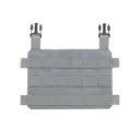 Thorax MOLLE Placard (Grey) Haley Strategic
