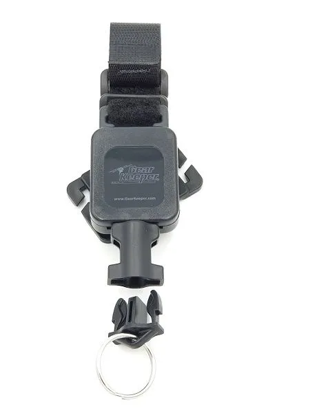 GearKeeper Handcuff Key Retractor on MOLLE RT4-5174/QC2 (Black)