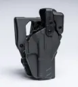 Rapid Force Level III Duty Holster Mid Ride for S&W M&P9 10 4.25'' - No Light (Black) Alien Gear