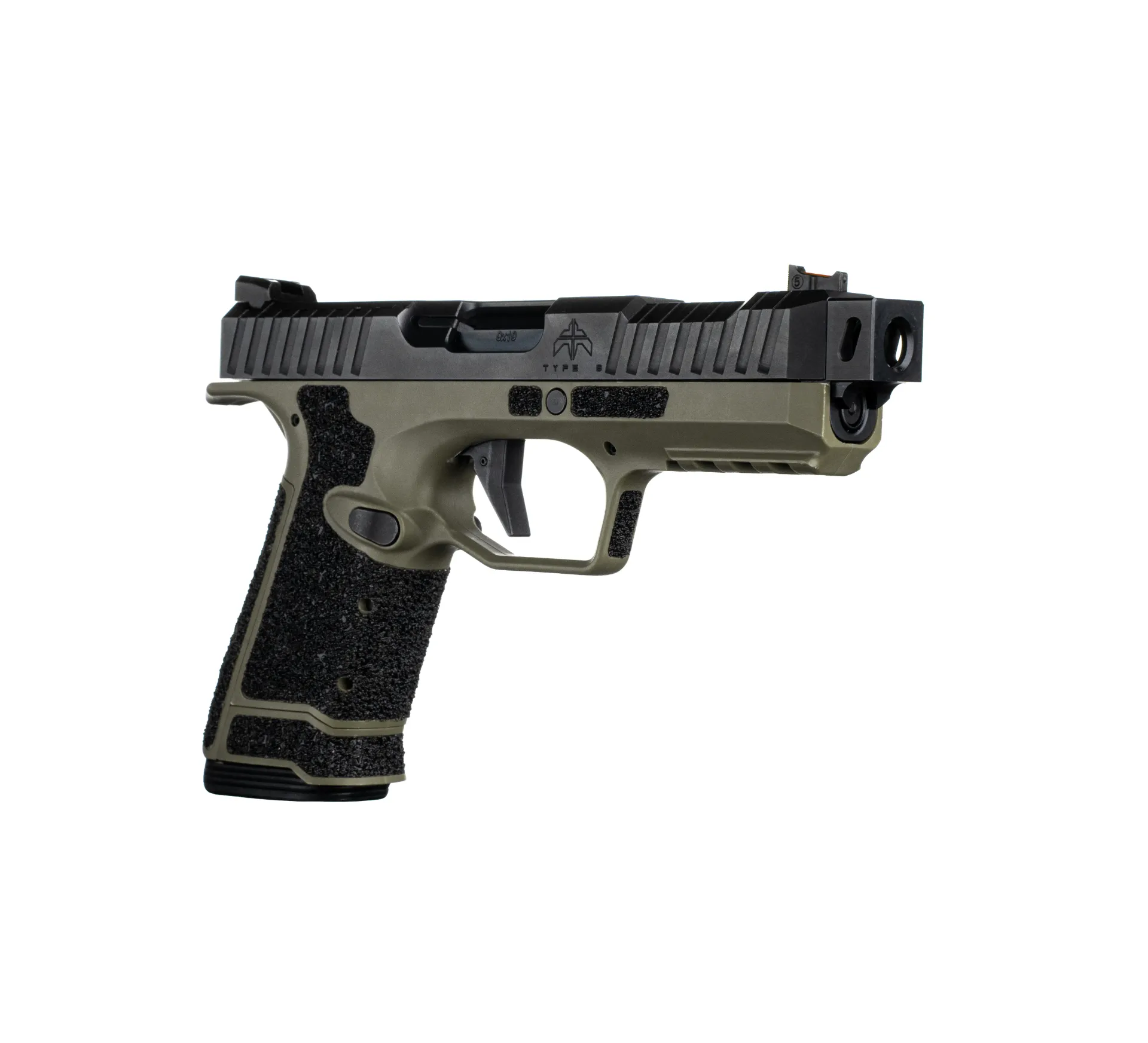 Archon Type B - 4.3'' Comped Short - RMR cut - Performance Trigger  - Black Slide - Edge Black Grip Tape - FDE Frame