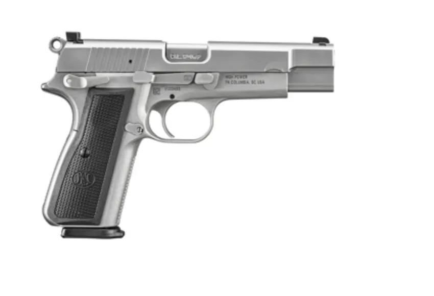 FN HIGH POWER SILVER DS 2X17 - 9mm 10019