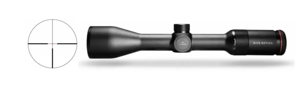 Lunette RSCO B6, 4AI, BL, 2-12x50 - Kite Optics