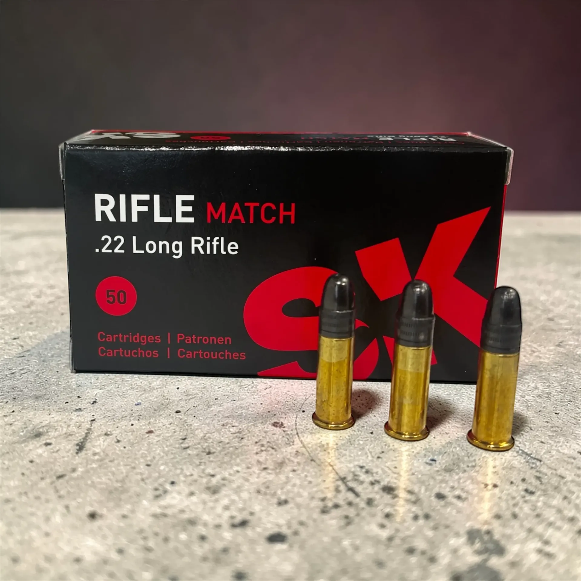 SK 22LR Rifle Match (500pcs)