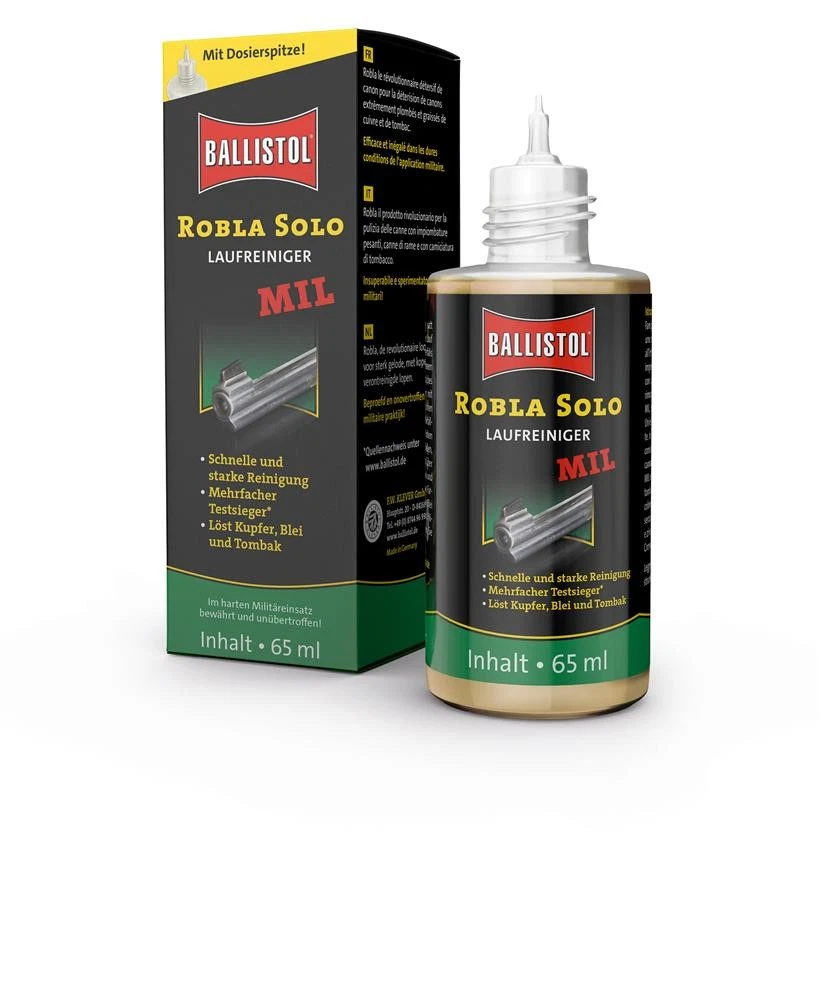 Robla Solo Mil Ballistol Baril Nettoyeur D'Armes 65ml