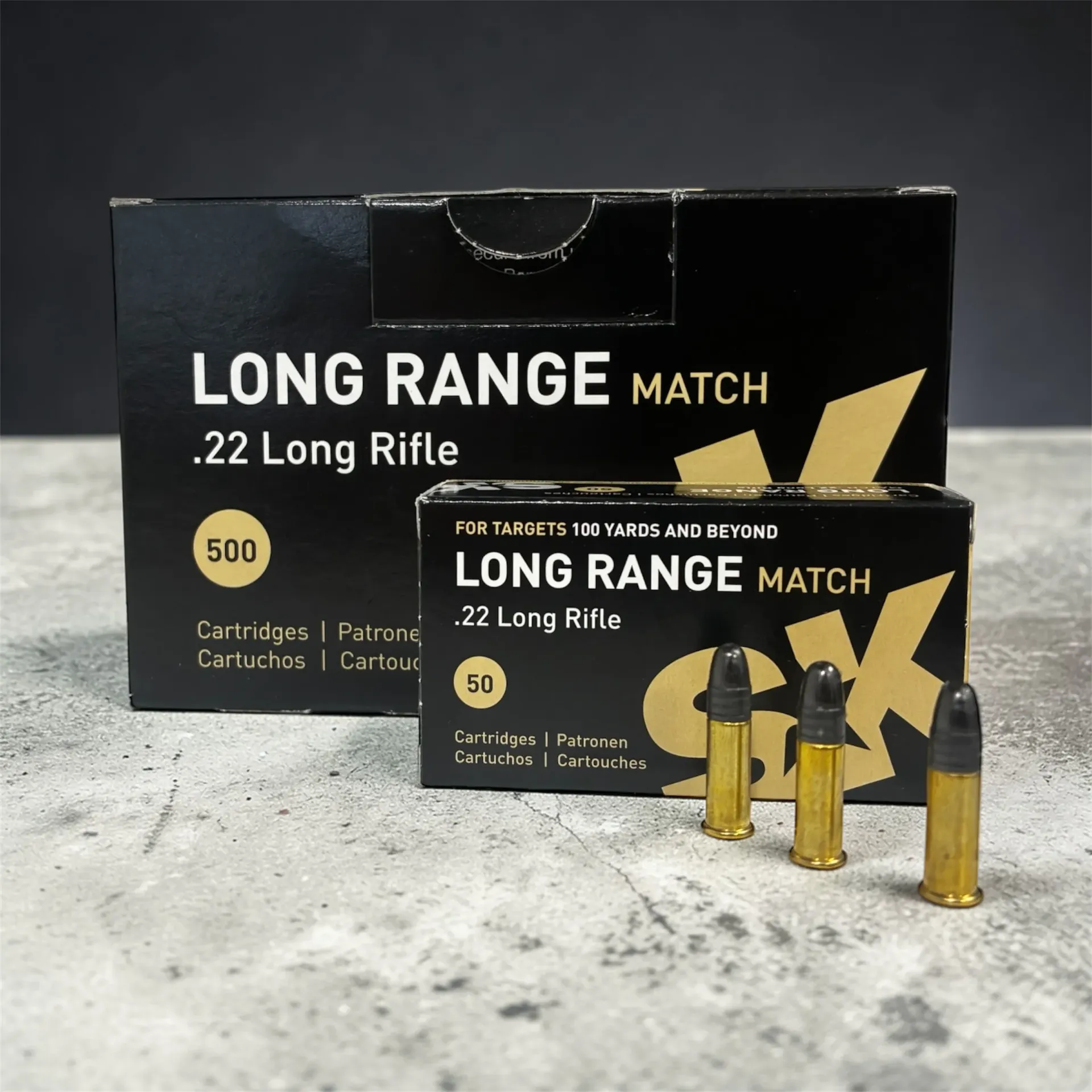 SK .22LR 40 Grain Long Range Match, 500 Rounds