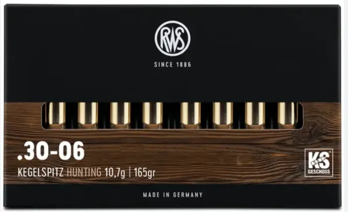 RWS 30-06 165grains 10.7g Driven Hunt 20 pcs