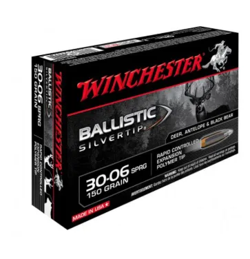 Win 30-06 150grains Ballistic Silvertip 20 pcs