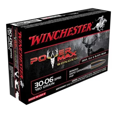 Win 30-06 180grains Power max Bonded 20 pcs
