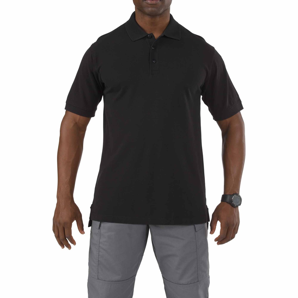 [41060.019-S] Professional Short Sleeve Polo (Black) - 5.11 Tactical (Klein)